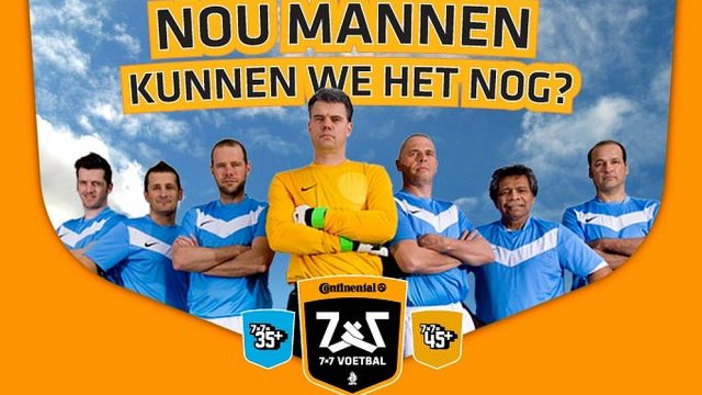 7X7 35+/45+ Voetbal iets voor jou? Meld je aan!